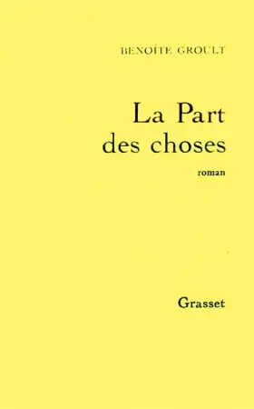 Couverture du produit · La Part des choses