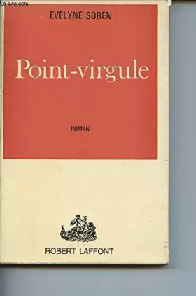Couverture du produit · Point virgule