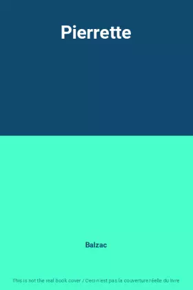 Couverture du produit · Pierrette