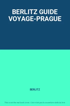 Couverture du produit · BERLITZ GUIDE VOYAGE-PRAGUE