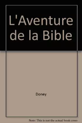 Couverture du produit · L'Aventure de la Bible