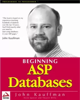 Couverture du produit · Beginning Asp Databases