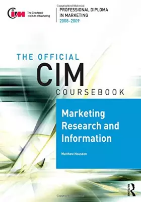 Couverture du produit · Marketing & Research Information