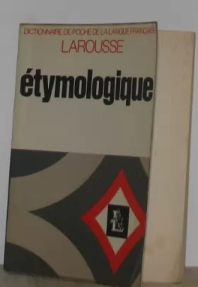 Couverture du produit · Dictionnaire de poche de la langue française étymologique