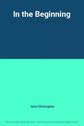 Couverture du produit · In the Beginning
