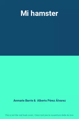 Couverture du produit · Mi hamster