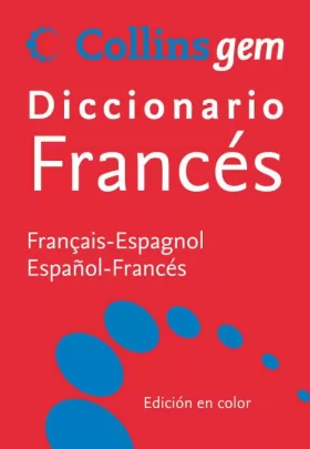 Couverture du produit · Diccionario Francés (Gem): Français-Espagnol | Español-Francés