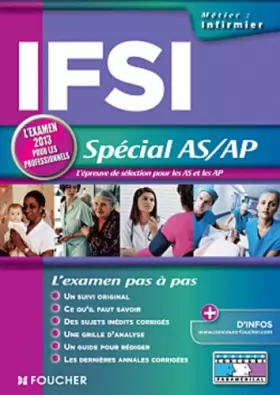 Couverture du produit · IFSI Spécial AS/AP. L'examen 2013 pour les professionnels