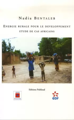 Couverture du produit · Energie rurale pour le développement : Etude de cas africains
