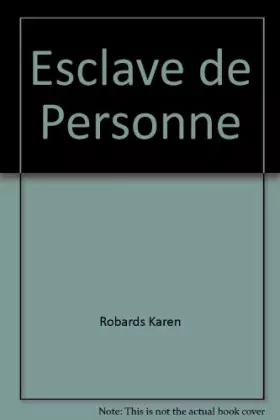 Couverture du produit · Esclave de Personne