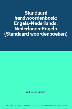 Couverture du produit · Standaard handwoordenboek: Engels-Nederlands, Nederlands-Engels (Standaard woordenboeken)