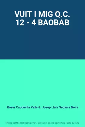Couverture du produit · VUIT I MIG Q.C. 12 - 4 BAOBAB