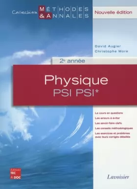 Couverture du produit · Physique PSI PSI* 2e année