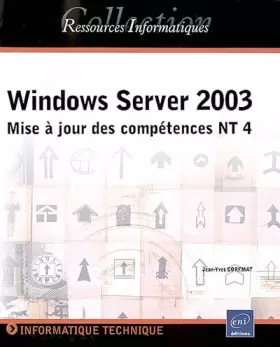 Couverture du produit · Windows 2003 server - mise à jour des compétences NT4