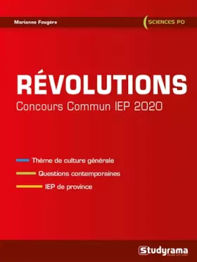 Couverture du produit · Thème 2 IEP concours commun 2020