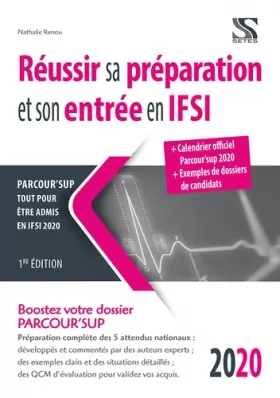 Couverture du produit · Réussir sa préparation et son entrée en IFSI 2020 Booster votre dossier Parcour'Sup