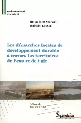Couverture du produit · Les démarches locales de développement durable à travers les territoires de l''eau et de l''air