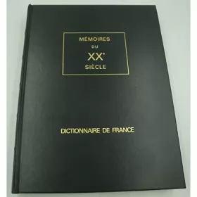 Couverture du produit · Dictionnaire de France encyclopédie bordas memoires du xxieme siecle