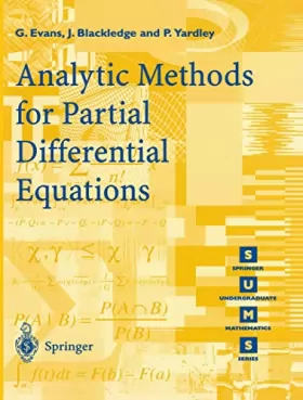 Couverture du produit · Analytic Methods for Partial Differential Equations