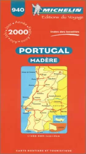 Couverture du produit · Portugal, Madère. Carte n° 940 - échelle : 1/400000, 1cm1km
