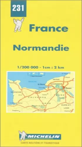 Couverture du produit · Carte routière : Normandie, N° 231