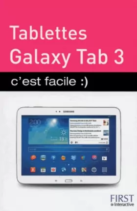 Couverture du produit · Tablettes Galaxy Tab 3 c'est facile