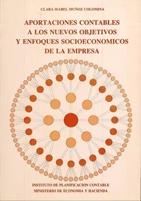 Couverture du produit · Aportaciones contables a los nuevos objetivos y enfoques socioeconómicos de la empresa