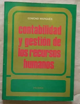 Couverture du produit · Contabilidad y gestion de los recursos humanos