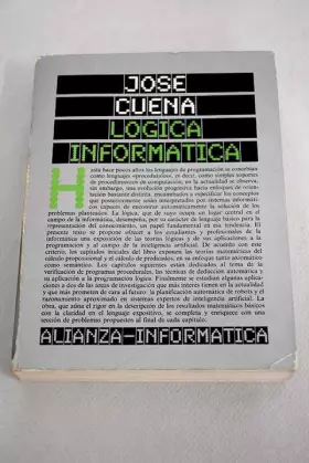 Couverture du produit · Logica informatica
