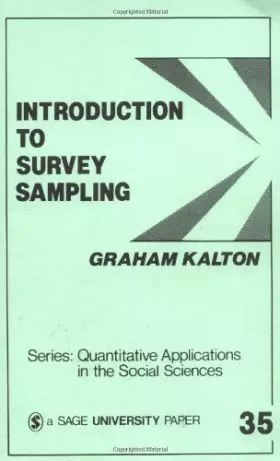 Couverture du produit · Introduction to Survey Sampling