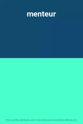 Couverture du produit · menteur