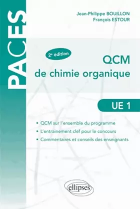 Couverture du produit · QCM de Chimie Organique UE1