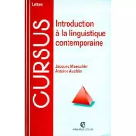 Couverture du produit · Introduction à la linguistique contemporaine
