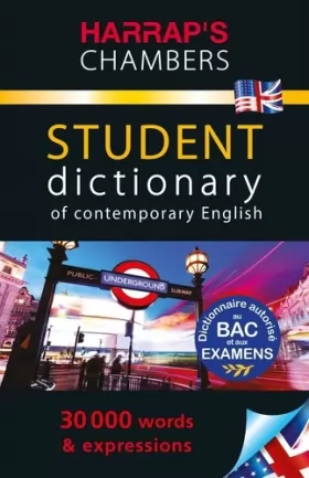 Couverture du produit · Harrap's Student dictionary of contemporary English - autorisé au BAC