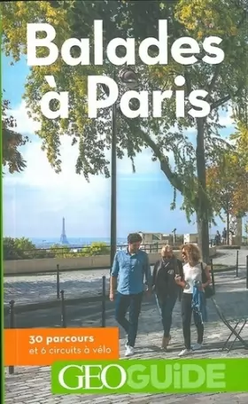 Couverture du produit · Guide Balades A Paris