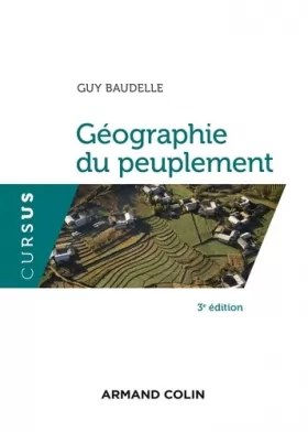 Couverture du produit · Géographie du peuplement - 3e éd.