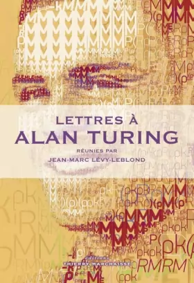 Couverture du produit · Lettres à Alan Turing