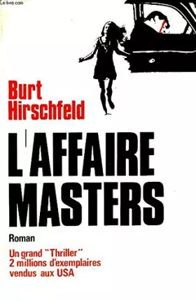 Couverture du produit · L'affaire masters - un grand thriller 2 millions d'exemplaires vendus aux usa