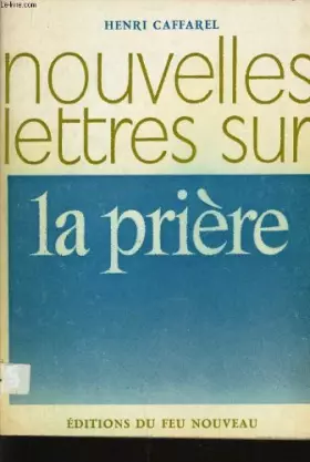 Couverture du produit · Nouvelles lettres sur la priere