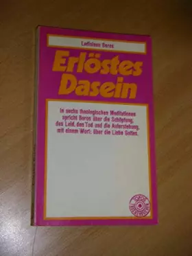 Couverture du produit · Erlöstes Dasein. Theologische Betrachtungen. - Boros, Ladislaus
