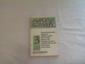 Couverture du produit · Moderne Erzähler - Bergengruen, Werner, Paul Ernst Wilhelm Schäfer u. a.