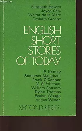 Couverture du produit · English Short Stories of Today (Second Series)