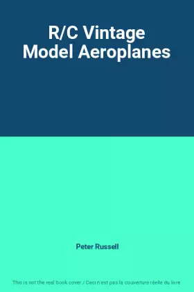 Couverture du produit · R/C Vintage Model Aeroplanes