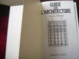 Couverture du produit · Guide de l'architecture