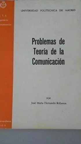 Couverture du produit · Problemas de teoría de la comunicación