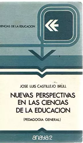 Couverture du produit · Nuevas perspectivas en la ciencia de la educacion