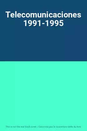 Couverture du produit · Telecomunicaciones 1991-1995