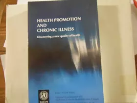 Couverture du produit · Health Promotion and Chronic Illness