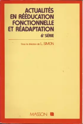 Couverture du produit · Actualités en rééducation fonctionnelle et réadaptation