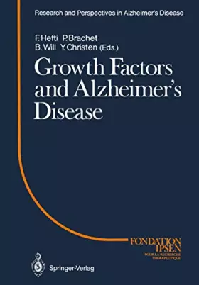 Couverture du produit · Growth Factors and Alzheimer's Disease